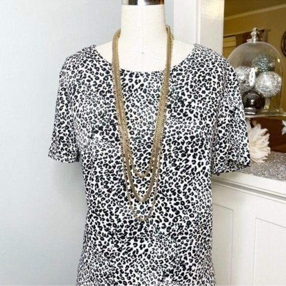 Nanette Lepore Animal Print Shift Dress 6 Small - Picture 3 of 10